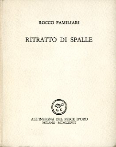 Ritratto di spalle.