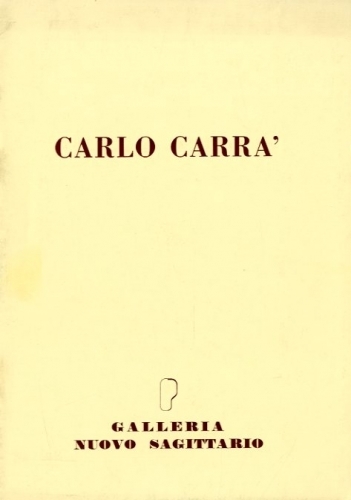 (Carra') Carlo Carra'.