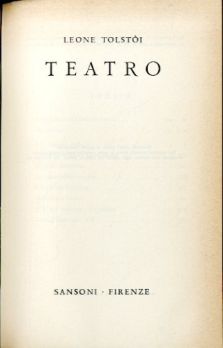 Teatro.