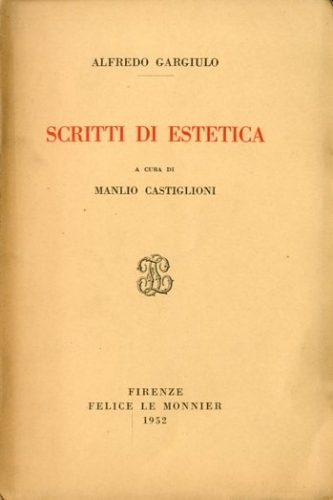 Scritti di estetica.