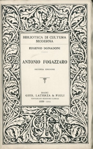 Antonio Fogazzaro.