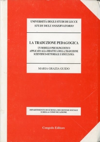La traduzione pedagogica.