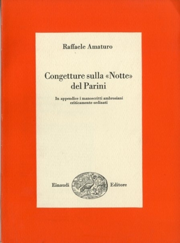 Congetture sulla 'Notte' del Parini.