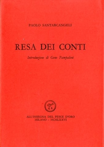 Resa dei conti.