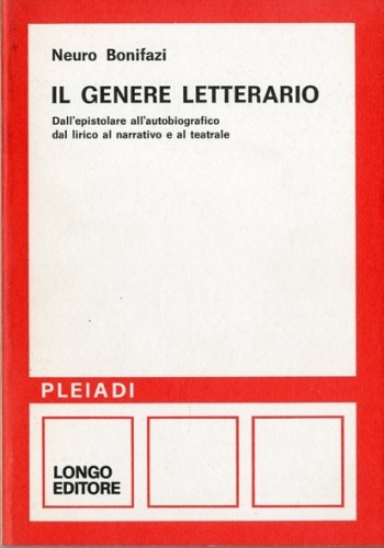 Il genere letterario.