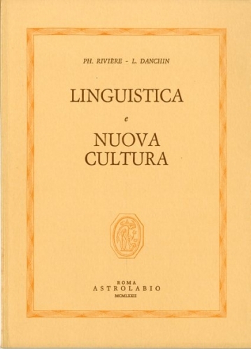 Linguistica e nuova cultura.