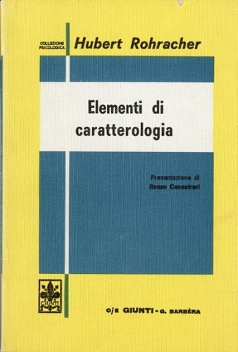 Elementi di caratterologia.