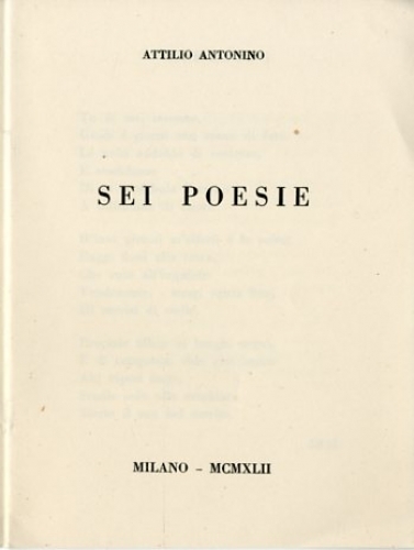 Sei poesie.