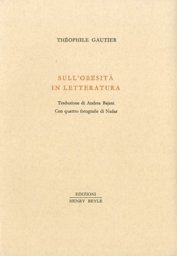 Sull'obesita' in letteratura.