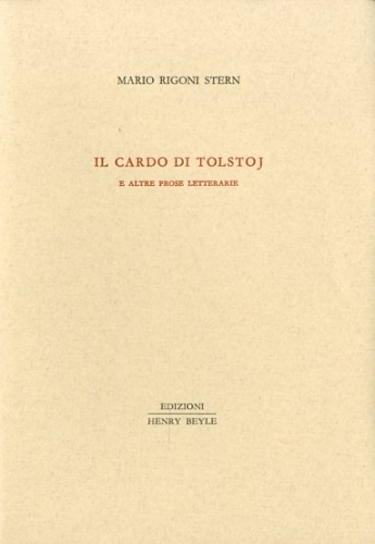 Il cardo di Tolstoj.