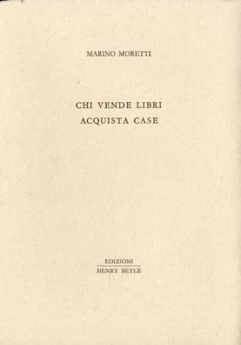 Chi vende libri acquista case.