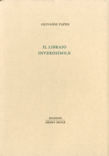 Il libraio inverosimile.