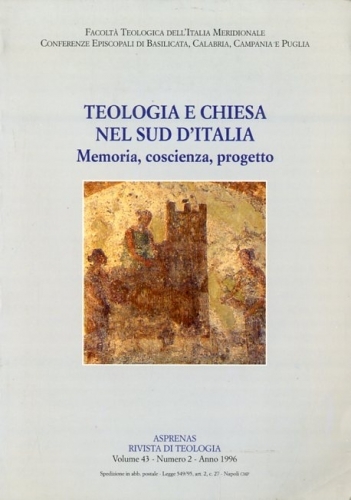 Teologia e chiesa nel sud d'Italia .