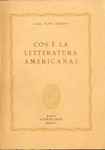 Cos'e' la letteratura americana?.