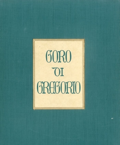 (Goro di Gregorio) Goro di Gregorio.