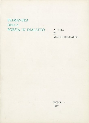 Primavera della poesia in dialetto.