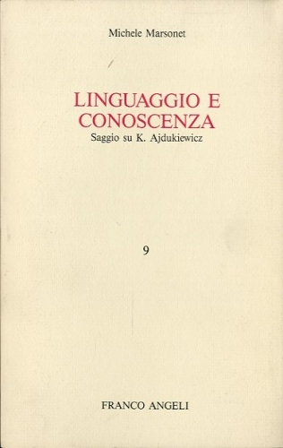 Linguaggio e conoscenza.