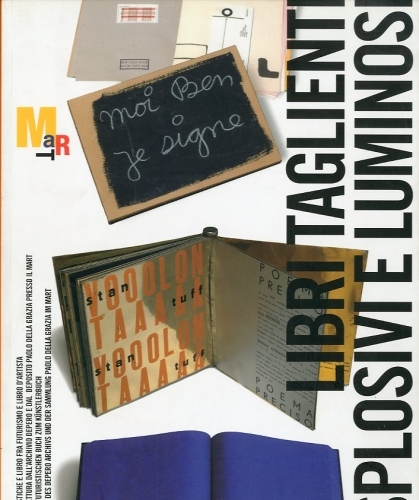 Libri taglienti esplosivi e luminosi.