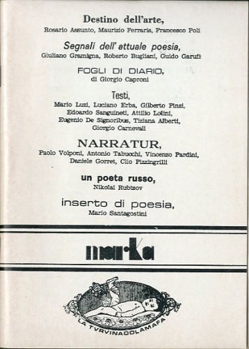 Marka. Numero 13 - Gennaio/Marzo 1985.