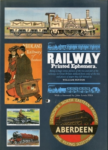 Railway printed ephemera.