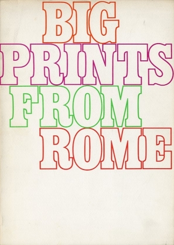 Big prints from Rome.