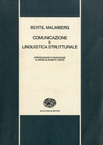 Comunicazione e linguistica strutturale.