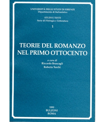 Teorie del romanzo nel primo Ottocento.