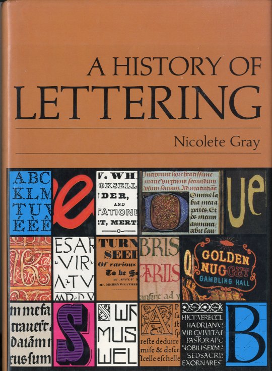 A history of lettering.