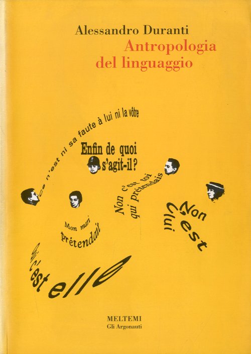 Antropologia del linguaggio.
