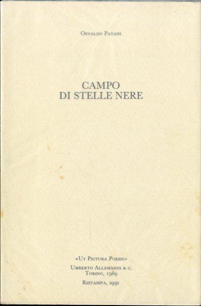 Campo di stelle nere.