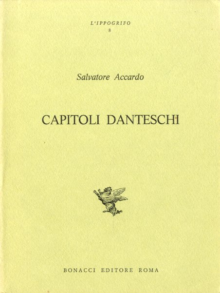 Capitoli danteschi.