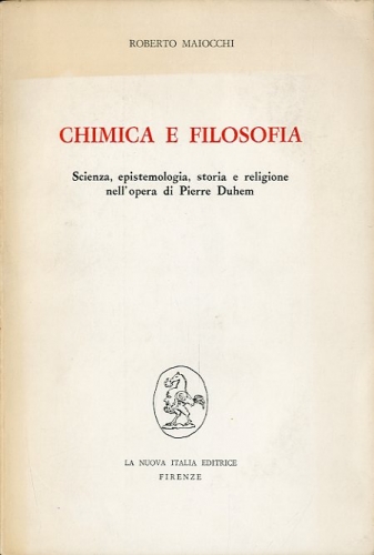Chimica e filosofia.