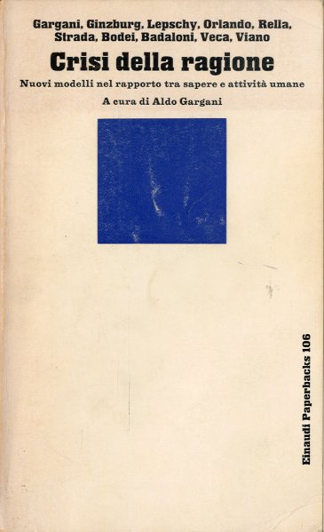 Crisi della ragione.