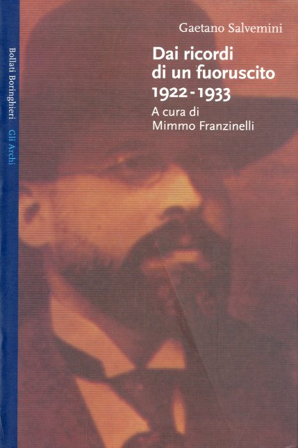 Dai ricordi di un fuoruscito 1922-1933.