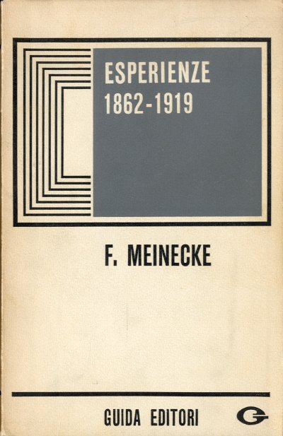 Esperienze 1862 - 1919.