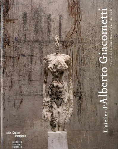 (Giacometti) L'atelier d'Alberto Giacometti.