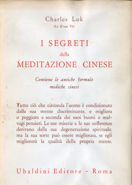 I segreti della meditazione cinese.