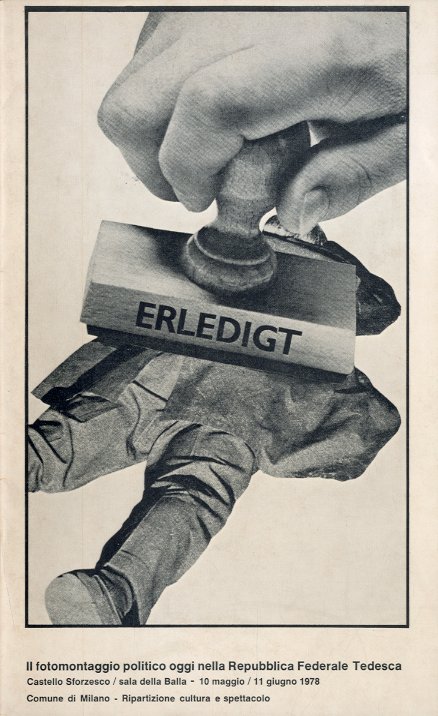 Il fotomontaggio politico oggi nella Repubblica Federale Tedesca.