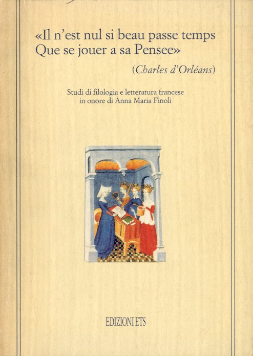 Il n'est nul si beau passe temps Que se jouer …