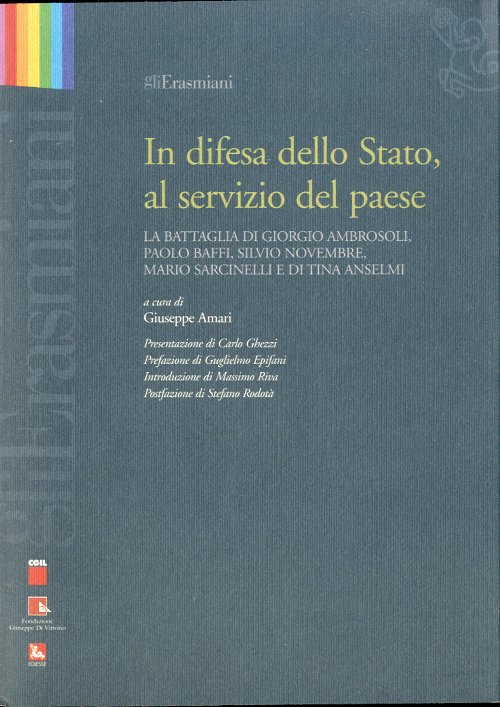 In difesa dello Stato, al servizio del paese.