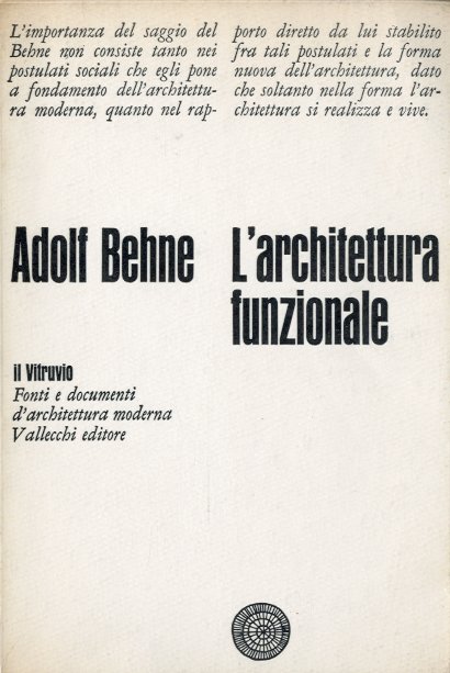 L'architettura funzionale.