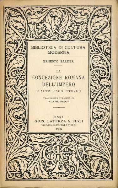 La concezione romana dell'impero.
