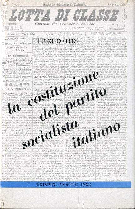 La costituzione del Partito Socialista Italiano.
