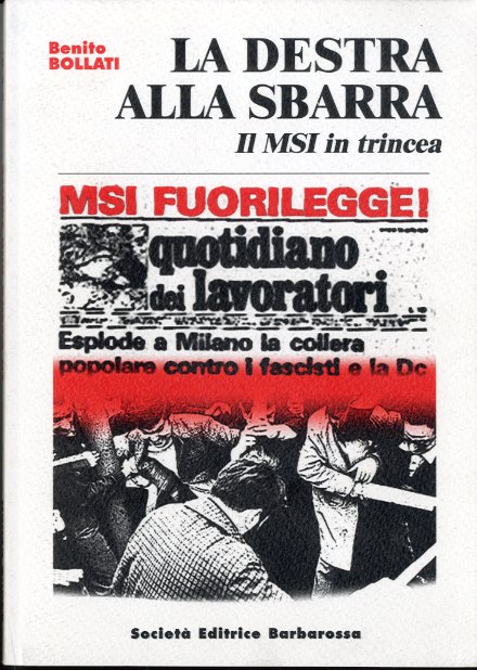 La destra alla sbarra.