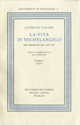 La vita di Michelangelo.