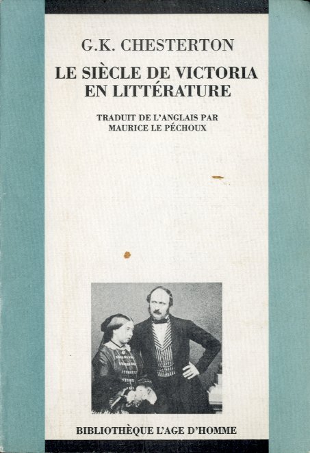 Le siecle de Victoria en litterature.