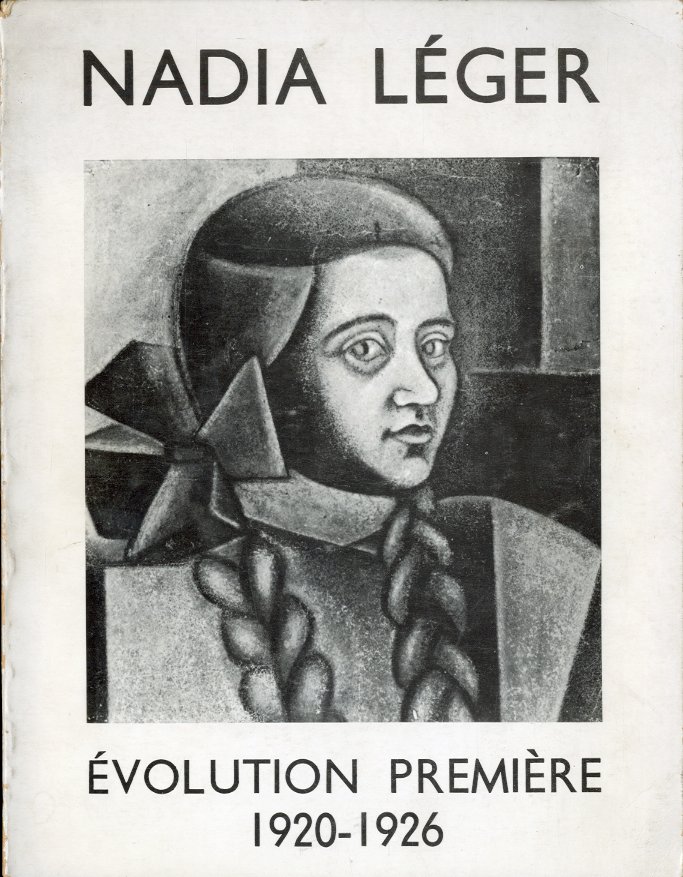 (Leger) Nadia Leger. Evolution premiere 1920-1926.