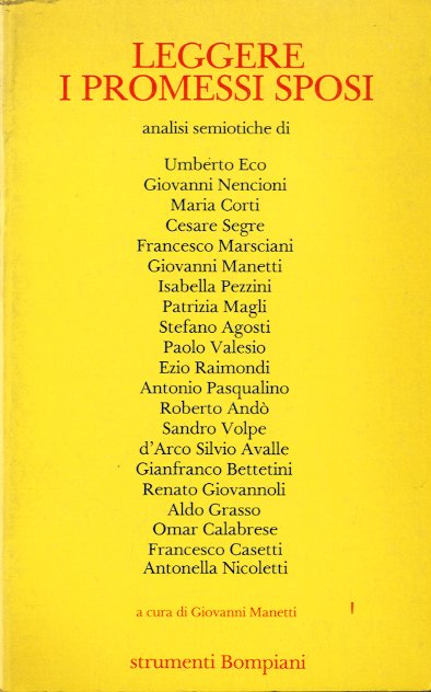 Leggere i Promessi Sposi.