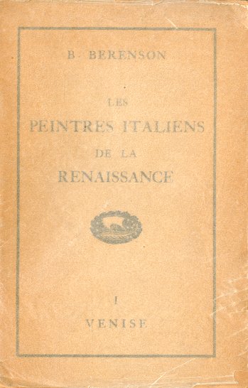 Les peintres italiens de la Renaissance.