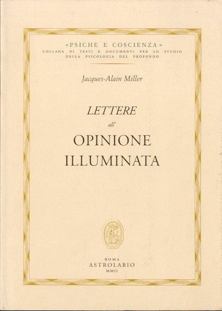 Lettere all'opinione illuminata.